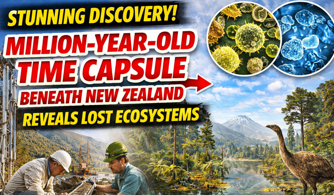 Time Capsule Found Under New Zealand