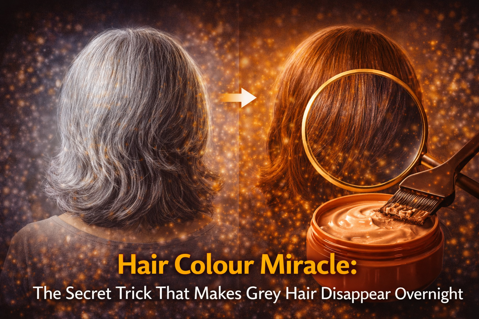 Grey Hair Vanishes Fast